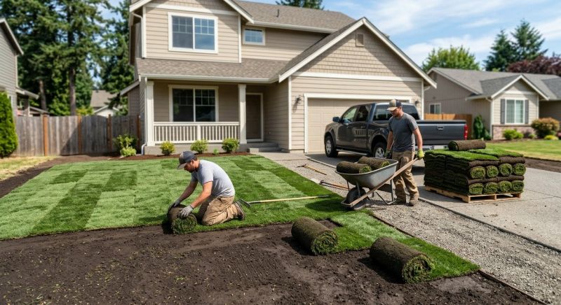 Bahia Sod Installation in Aiken, SC