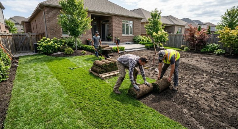 Bentgrass Sod Installation in Ventura County, CA