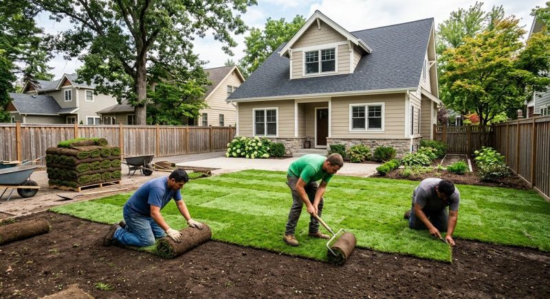 Bluegrass Sod Installation in Honolulu, HI