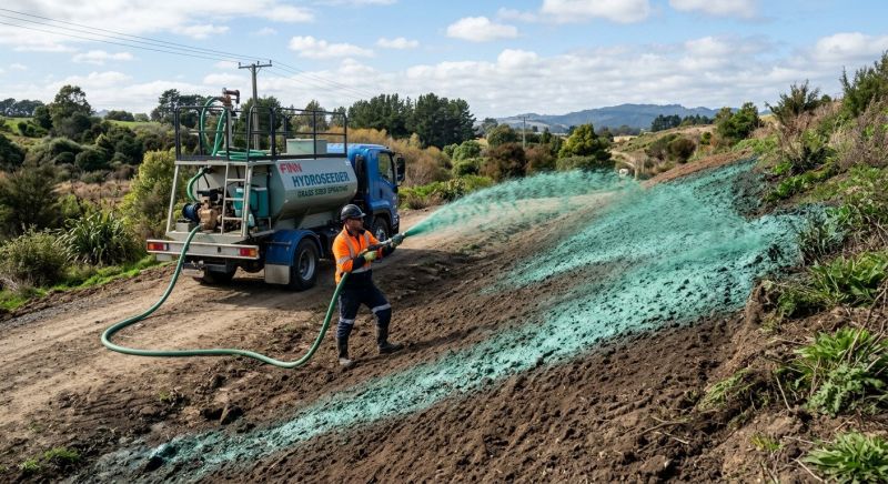 Grass Seed Spraying in Ventura County, CA