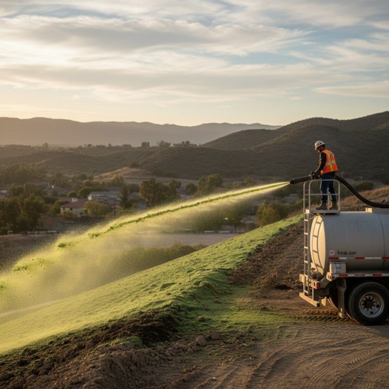 Hill Hydroseeding in Ventura County, CA