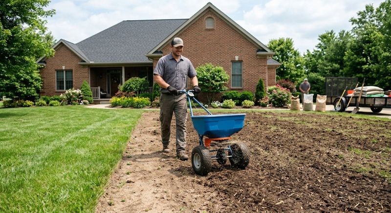 Residential Lawn Seeding in Ventura County, CA