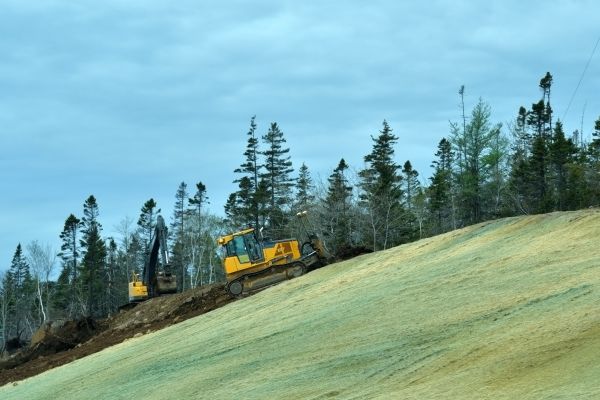 Slope Stabilization Seeding
